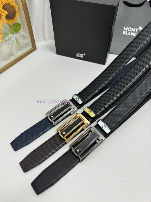 MontblancMaterial: Leather Belt with 100% Head Layer. The leather belt is guaranteed to be g lxg9yn5n - Image 8