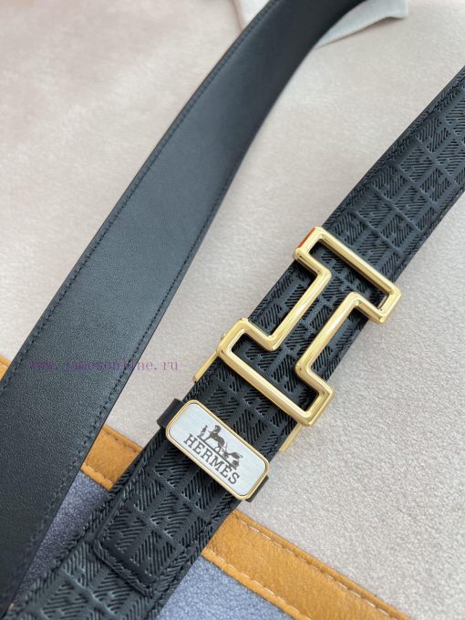 Hermes Her.. Mes ️ Automatic belt buckle waist beltAutomatic belt, pure steel classic automa v68cg2o7 - Image 7