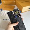 Double sided LV Louis Men's Width 4.0 CM Simple and Elegant Boutique Double sided Imported L zdzf69xz