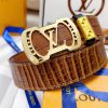 Belt LV Louis Vuitton replicaThe waistband is made of 100% cowhide, ensuring a 24K pure stee 1d6dfhss