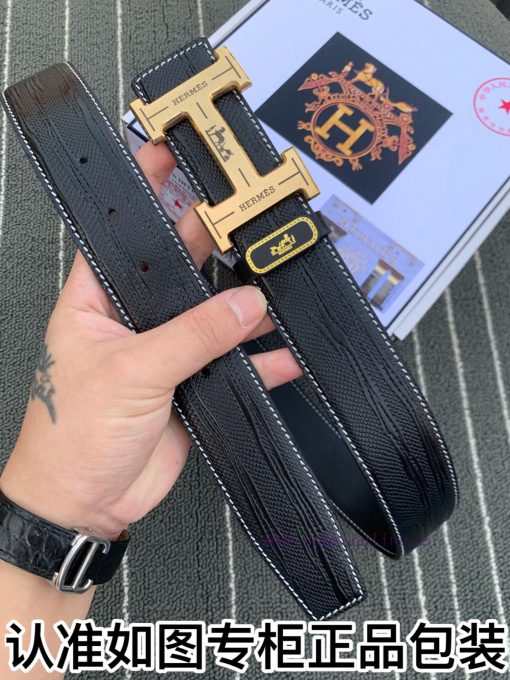 Belt Hermes Her...mes️The waistband is made of 100% cowhide, ensuring genuine leather. The 2 heqg3ql8 - Image 4
