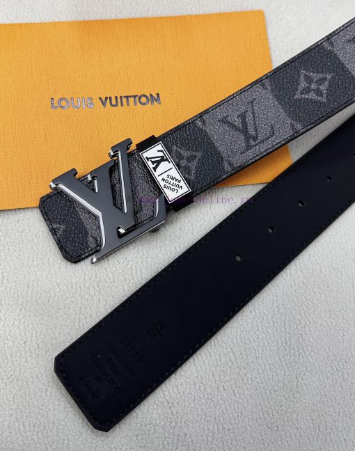 Belt LV Louis ReproductionThe waistband is made of 100% head layer cowhide, ensuring a doubl jl8mny9u - Image 10
