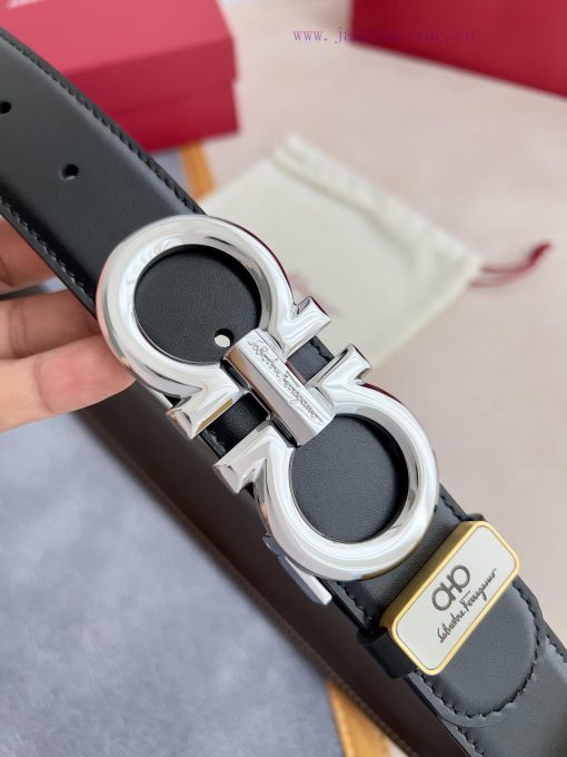 Ferragamo Ferrgamo ️ Belt and beltBuckle, original new buckle, photographed in real life, to 8mibx1c4 - Image 4