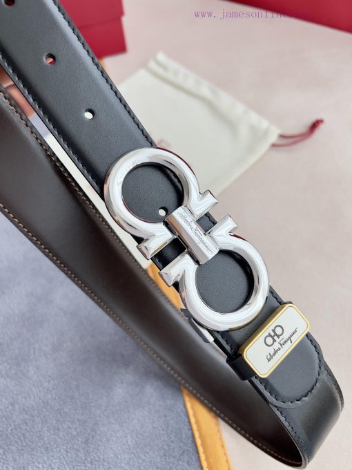 Ferragamo Ferrgamo ️ Belt and beltBuckle, original new buckle, photographed in real life, to 8mibx1c4 - Image 5