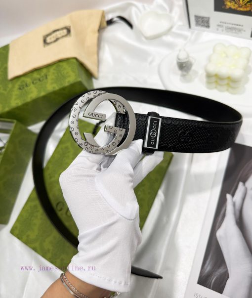 Belt Gucci Gucci️The waistband is made of 100% cowhide, ensuring genuine leather. The 24k pu nnmxnnws - Image 7
