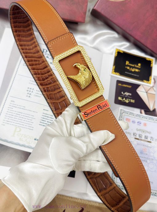 Belt Stefen Rcici Nitz ️Belt replica Private customized high-end supply versionImported orig 52prb8in - Image 5