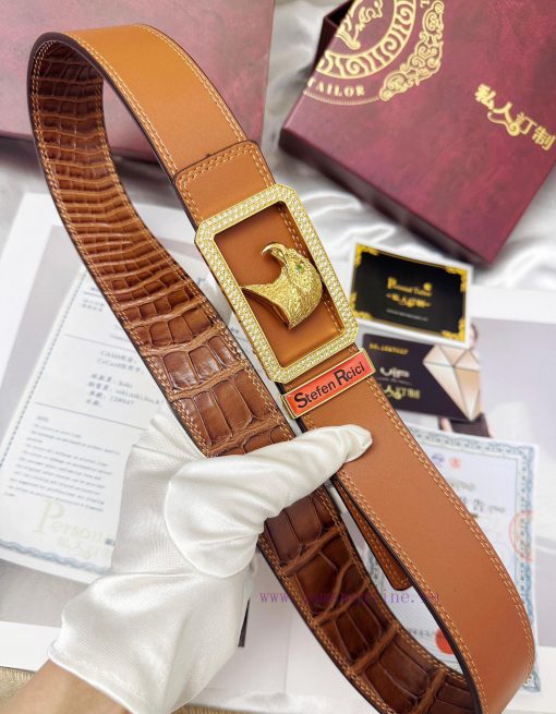 Belt Stefen Rcici Nitz ️Belt replica Private customized high-end supply versionImported orig 52prb8in - Image 7