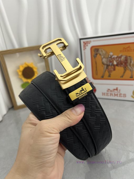 Hermes Herm è s automatic beltMaterial: Leather Belt with 100% Head Layer. The leather belt khqee0r3