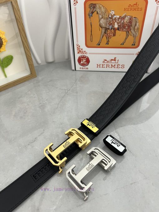 Hermes Herm è s automatic beltMaterial: Leather Belt with 100% Head Layer. The leather belt ijvo9lfu - Image 2