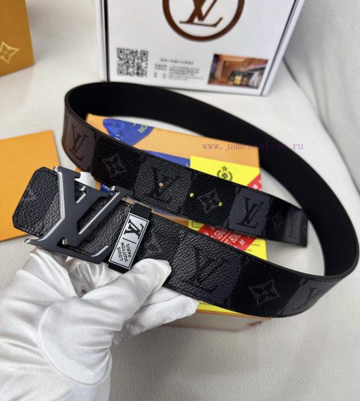 Belt LV Louis ReproductionThe waistband is made of 100% head layer cowhide, ensuring a doubl pfcaih99 - Image 7