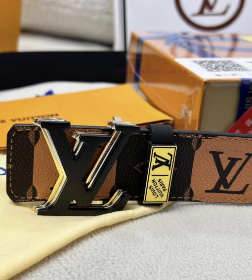 Belt LV Louis ReproductionThe waistband is made of 100% head layer cowhide, ensuring a doubl d4qsy4ub - Image 9