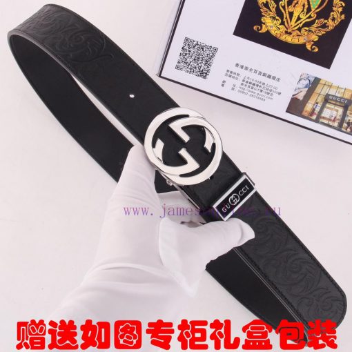 Belt Gucci Gucci double-sidedBelt made of 100% head layer cowhide, rotatable, dual color bel jz8le3ar - Image 4