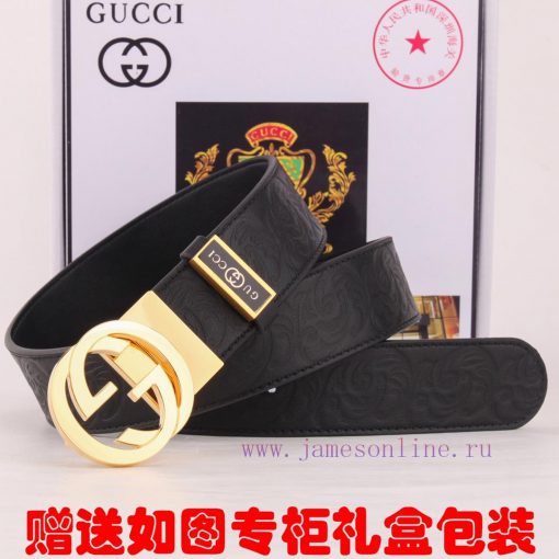 Belt Gucci Gucci double-sidedBelt made of 100% head layer cowhide, rotatable, dual color bel ec6p6g87 - Image 7