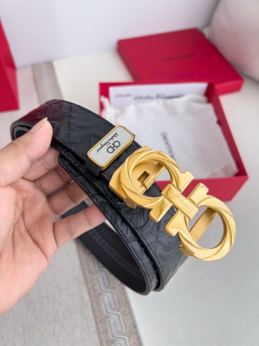 Ferrgamo.. Ferragamo Belt ️ Automatic BeltAutomatic buckle, pure steel material automatic bu vn0r0a0o - Image 4