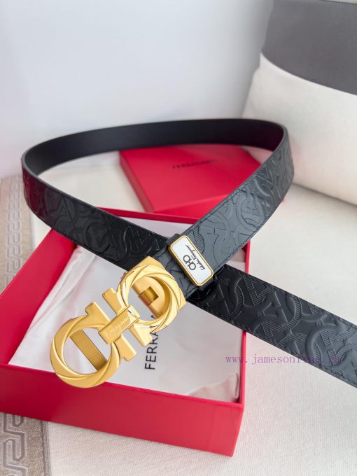 Ferrgamo.. Ferragamo Belt ️ Automatic BeltAutomatic buckle, pure steel material automatic bu vn0r0a0o - Image 6