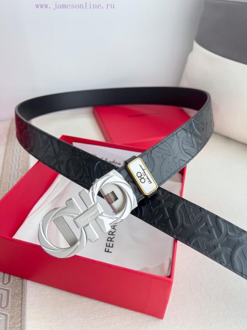 Ferrgamo.. Ferragamo Belt ️ Automatic BeltAutomatic buckle, pure steel material automatic bu vn0r0a0o - Image 7