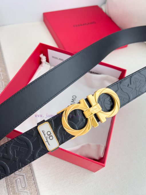 Ferrgamo.. Ferragamo Belt ️ Automatic BeltAutomatic buckle, pure steel material automatic bu qe7746g0 - Image 5