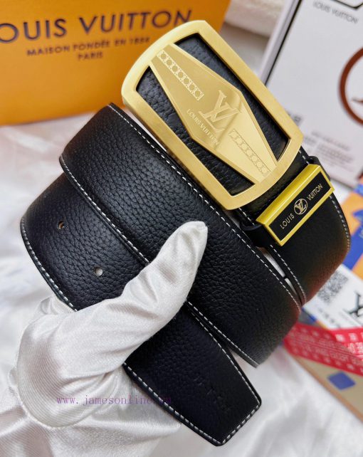 Belt LV Louis Vuitton's top tier replicaThe waistband is made of 100% cowhide, ensuring genu n856s8lv - Image 2