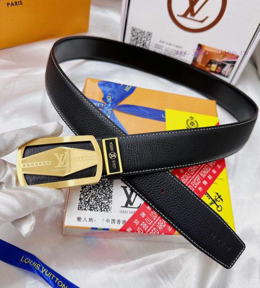 Belt LV Louis Vuitton's top tier replicaThe waistband is made of 100% cowhide, ensuring genu n856s8lv - Image 8