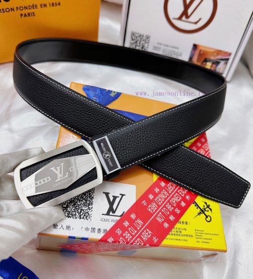 Belt LV Louis Vuitton's top tier replicaThe waistband is made of 100% cowhide, ensuring genu o1j3g3dr - Image 9