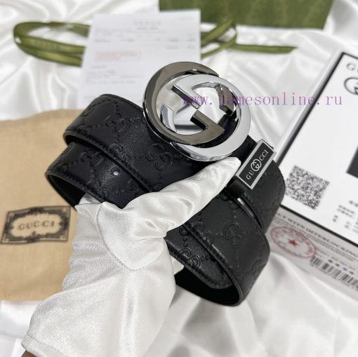 Belt Gucci Gucci️Belt made of 100% head layer cowhide, guaranteed genuine leather, 24k diamo odc56vm4 - Image 2