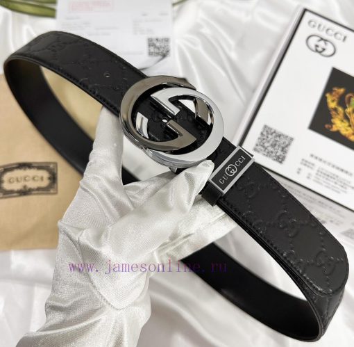 Belt Gucci Gucci️Belt made of 100% head layer cowhide, guaranteed genuine leather, 24k diamo odc56vm4 - Image 5