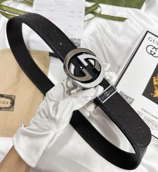 Belt Gucci Gucci️Belt made of 100% head layer cowhide, guaranteed genuine leather, 24k diamo odc56vm4 - Image 6