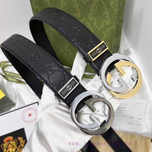 Belt Gucci Gucci️Belt made of 100% head layer cowhide, guaranteed genuine leather, 24k diamo odc56vm4 - Image 10