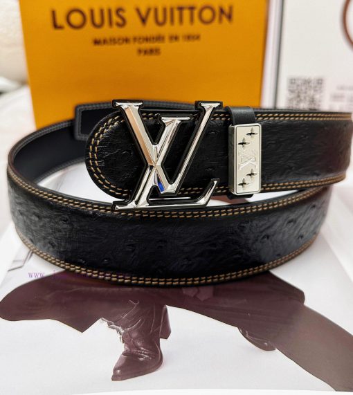 Belt LV Louis Vuitton Top Remakes-The belt is made of 100% imported original cowhide, ensuri i2hbyql3 - Image 6