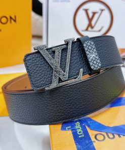 Belt LV Louis Vuitton Top Remakes-The waistband is made of 100% cowhide, ensuring genuine le izxwavz3