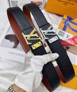 Belt LV Louis Vuitton's top tier replicaThe waistband is made of 100% cowhide, ensuring genu csauee67