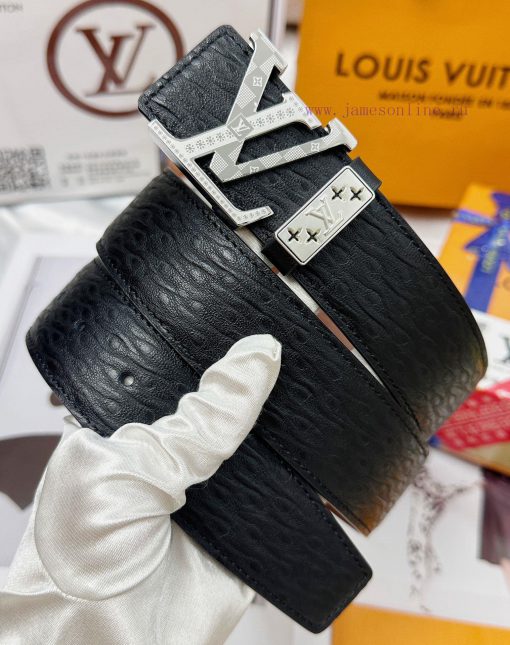 Belt LV Louis Vuitton's top tier replicaThe waistband is made of 100% cowhide, ensuring genu 8q2y1l8u - Image 3