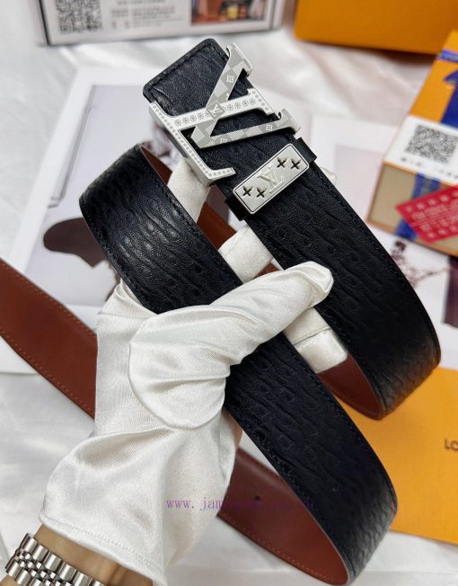 Belt LV Louis Vuitton's top tier replicaThe waistband is made of 100% cowhide, ensuring genu 8q2y1l8u - Image 4