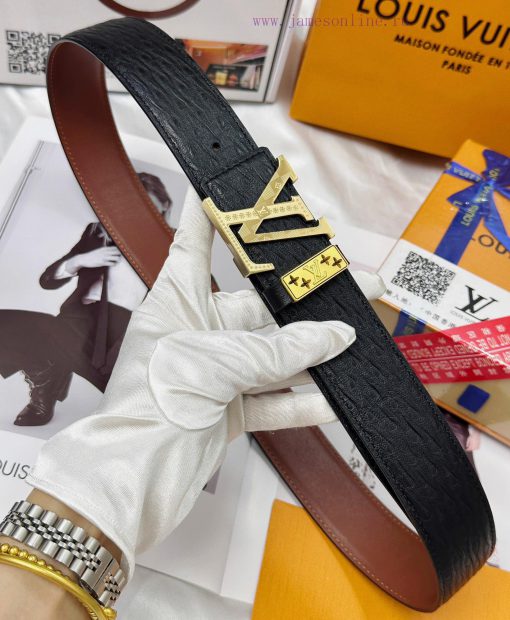 Belt LV Louis Vuitton's top tier replicaThe waistband is made of 100% cowhide, ensuring genu csauee67 - Image 7