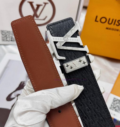 Belt LV Louis Vuitton's top tier replicaThe waistband is made of 100% cowhide, ensuring genu 8q2y1l8u - Image 9