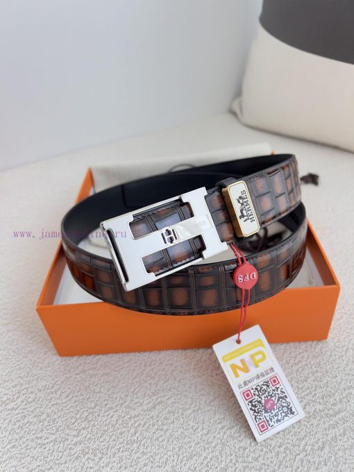 Hermes Her.. Mes ️ Automatic belt buckle waist beltAutomatic buckle, made of pure steel mate qvrlnw1b - Image 2