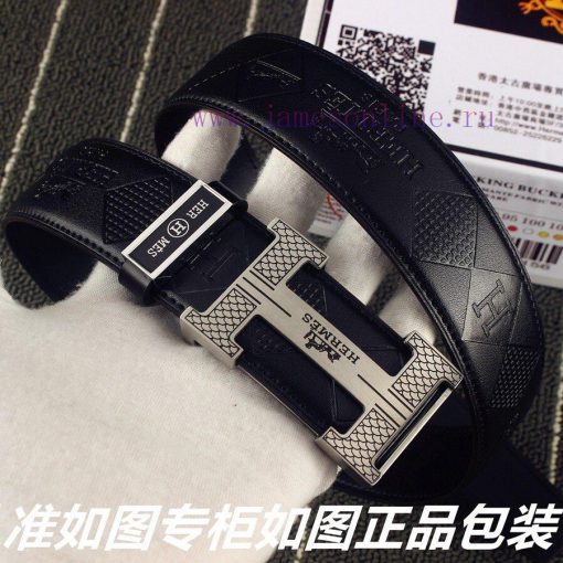 Hermes Her..mes️Identify and receive a punch as a giftMaterial: 100% head layer cowhide belt ss155d8u - Image 5