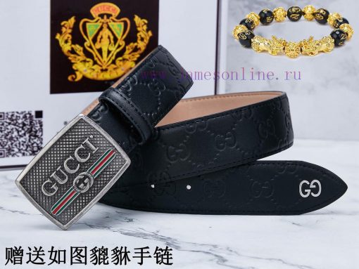Belt Gucci Gucci️The waist belt is made of 100% cowhide, ensuring that the genuine leather i w78o9r4r - Image 7