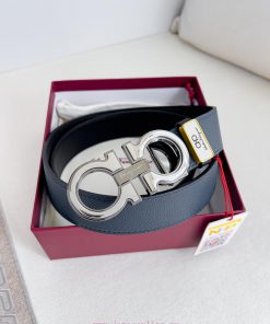 Ferragamo Ferrgamo ️ Belt and beltHanging buckle, classic hanging buckle made of pure copper k8ik7ul0