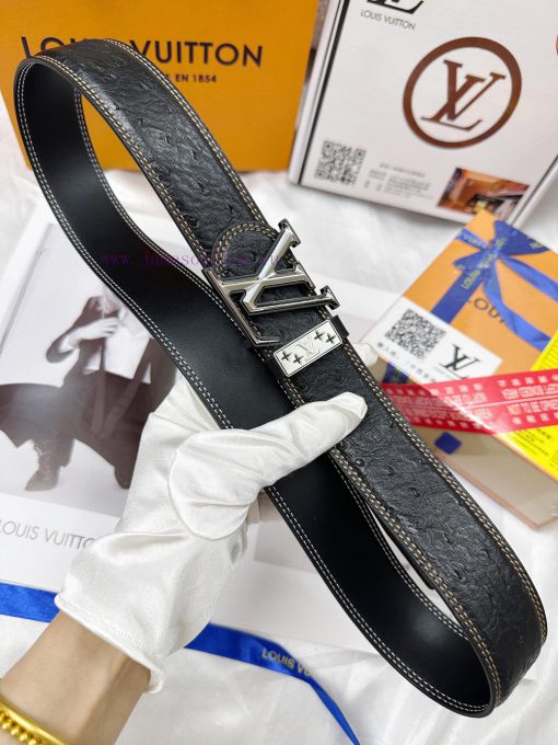 Belt LV Louis Vuitton's top tier replicaThe waistband is made of 100% head layer cowhide, en 8ujregp9 - Image 9