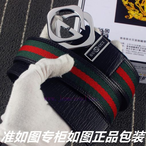 Gucci️Material: 100% head layer cowhide belt, 24k pure steel buckle to ensure equal quality 1j3vlv9z - Image 5
