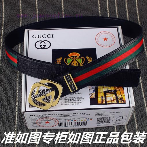 Gucci️Material: 100% head layer cowhide belt, 24k pure steel buckle to ensure equal quality 3i96yft1 - Image 6