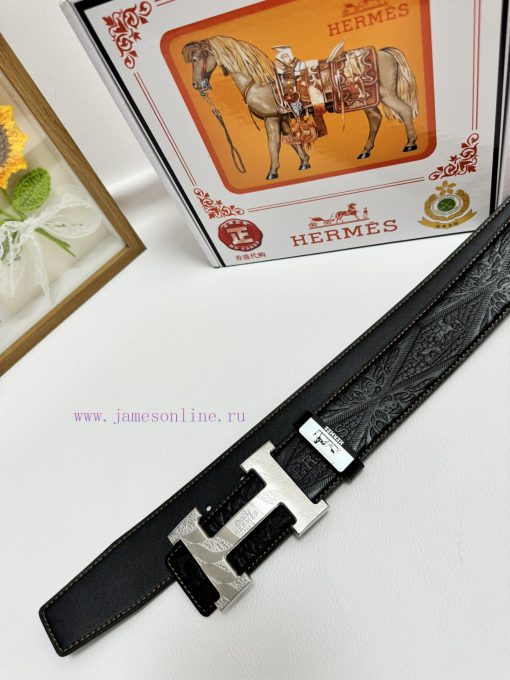 Hermes Hermès  Material: Leather Belt with 100% Head Layer. The leather belt is guaranteed t ij3f8crh - Image 10