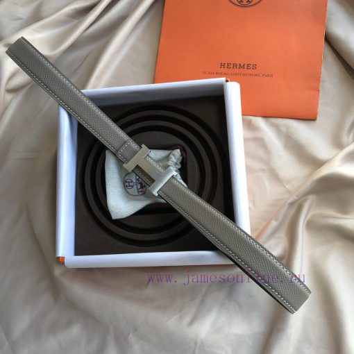 Hermes Women's 2.4cm Stainless Steel Four Corner Metal Buckle with Cross Pattern on the Head m5ke52aq - Image 3