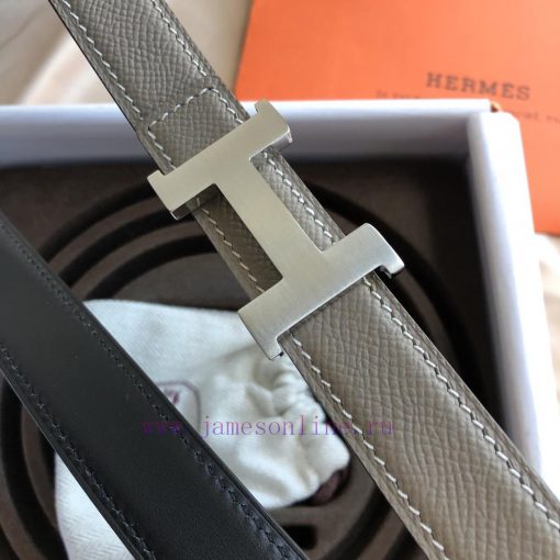 Hermes Women's 2.4cm Stainless Steel Four Corner Metal Buckle with Cross Pattern on the Head m5ke52aq - Image 4
