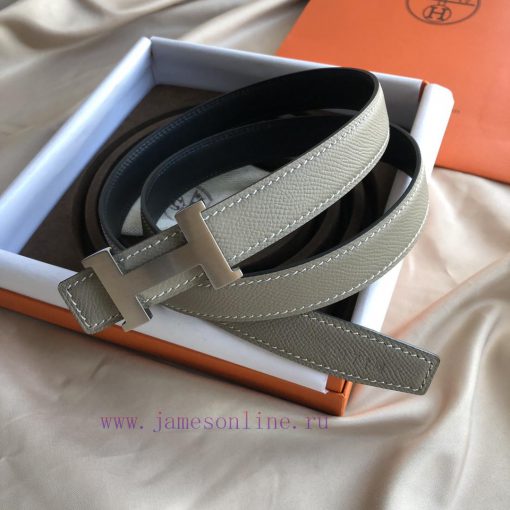 Hermes Women's 2.4cm Stainless Steel Four Corner Metal Buckle with Cross Pattern on the Head m5ke52aq - Image 6