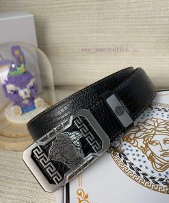 Versace. VersaceMaterial: Leather Belt with 100% Head Layer. The leather belt is guaranteed k0wdct3h