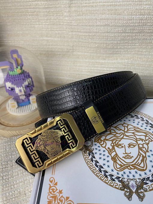 Versace. VersaceMaterial: Leather Belt with 100% Head Layer. The leather belt is guaranteed gen43vbm - Image 2