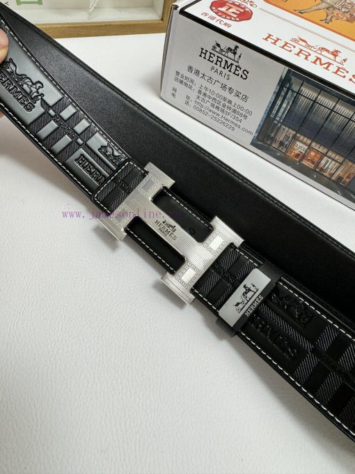 Hermes Hermès  Material: Leather Belt with 100% Head Layer. The leather belt is guaranteed t p4vewzoc - Image 7