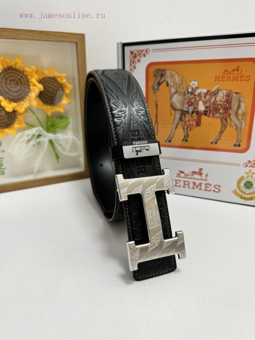 Hermes Hermès  Material: Leather Belt with 100% Head Layer. The leather belt is guaranteed t c3hd07gv